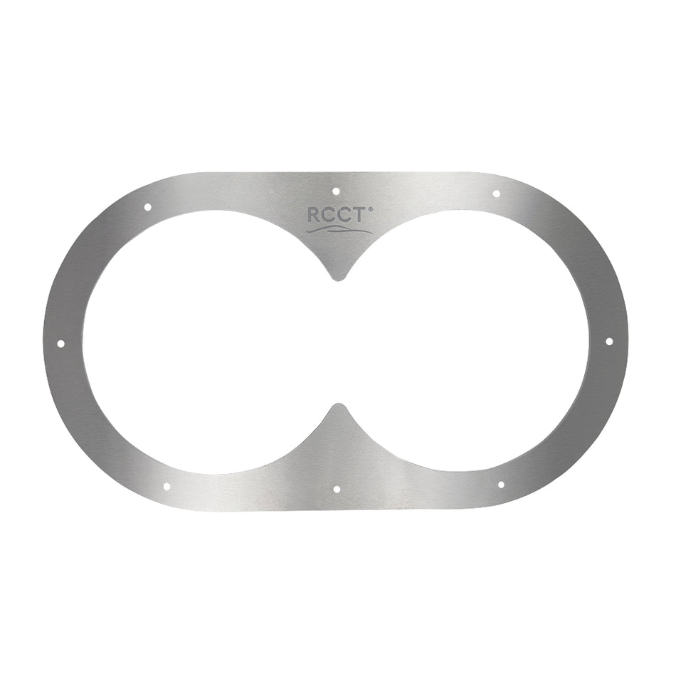 Dual 8-Shape Exhaust Bezel/2 PCS