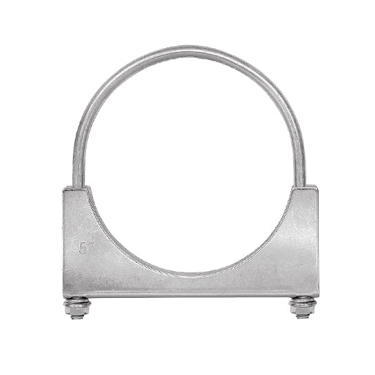 RCCT U-Bolt Clamps – Stainless Steel Exhaust & Muffler Clamps, 5 PCS