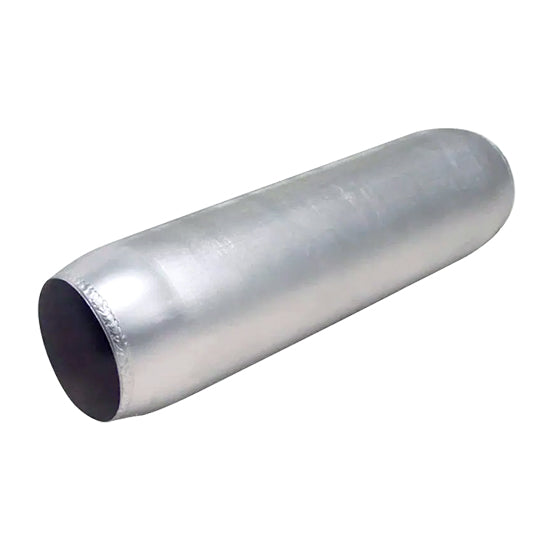 RCCT Aluminized Glass Pack 2PCS/ Universal Exhaust Resonator Fit for Muffler Shop