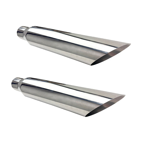 RCCT Exhaust Tip Single Wall 2PCS 18In length
