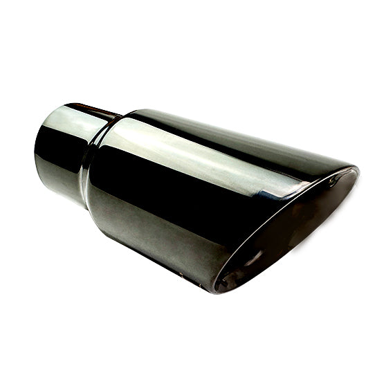 RCCT 2.5'' Inlet Double Wall Exhaust Tip 2PCS Universal Fit for all car