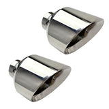 RCCT Black Chrome  Exhaust Tip –2PCS/ 5” Outlet, 6.5” Length
